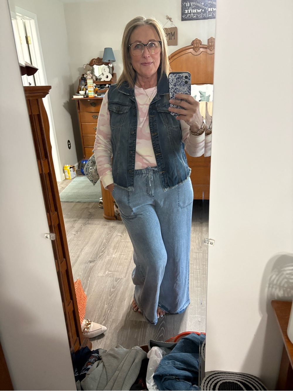 Mudd Light Blue Denim Vest - Casual Layering - Picture 6 of 6